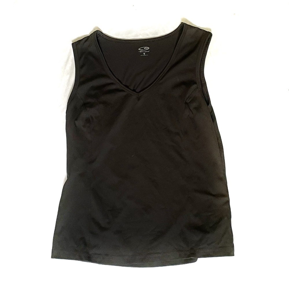 black size small champion athletic tank